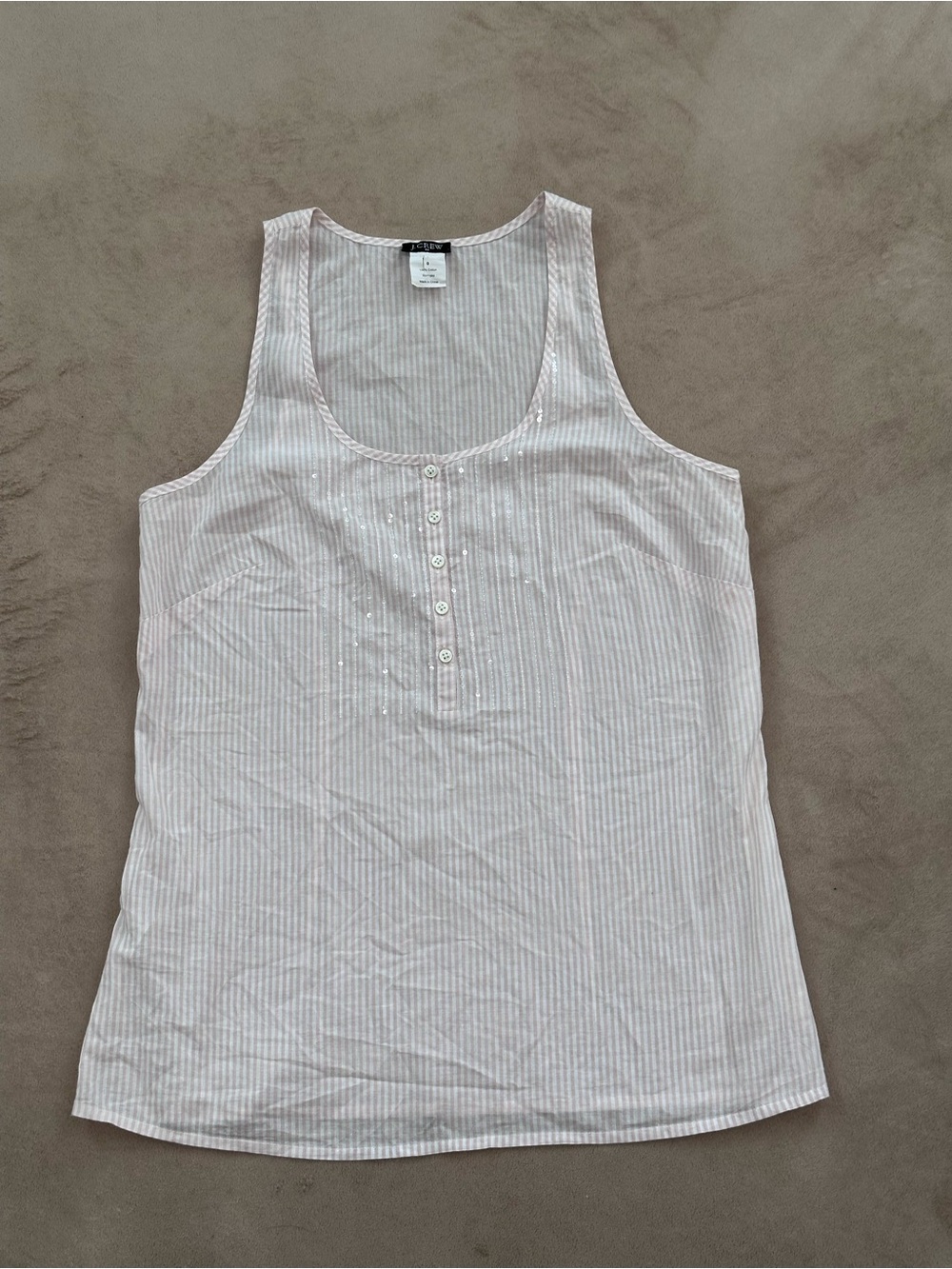 J. Crew Sleeveless Women’s size zero top - Picture 5 of 8